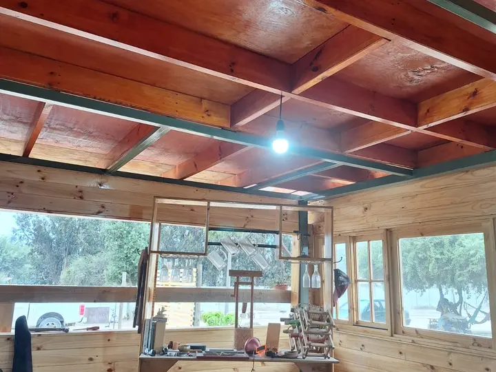 Construcción y terminaciones en madera, trabajo realizado por ICM Constructora