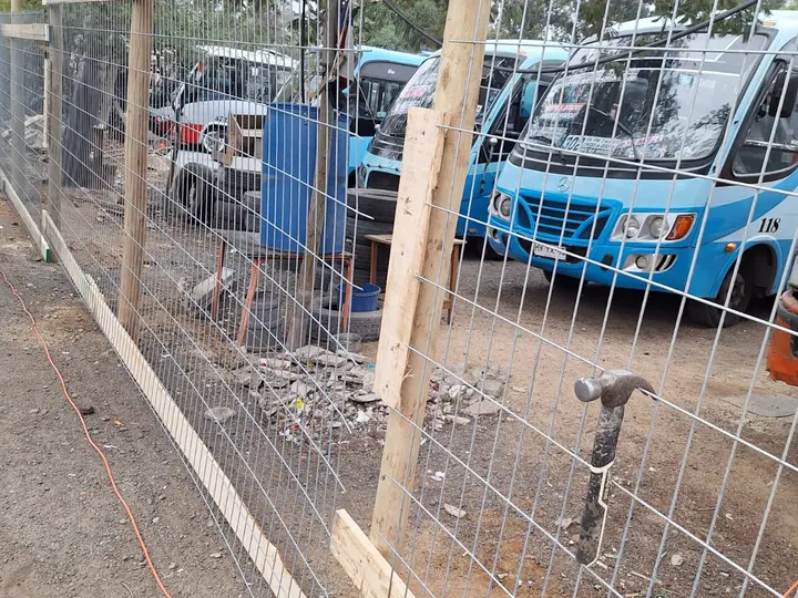 Cierre perimetral, trabajo realizado por ICM Constructora