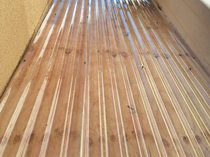 Cubierta y revestimiento exterior, trabajo realizado por ICM Constructora